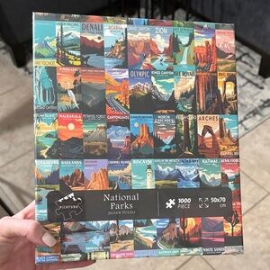 National Parks Jigsaw Puzzle 1000 Pieces